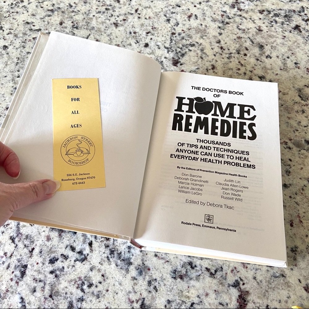 🔥FINAL PRICE🔥Doctors Book of Home Remedies Hardcover - Picture 4 of 5